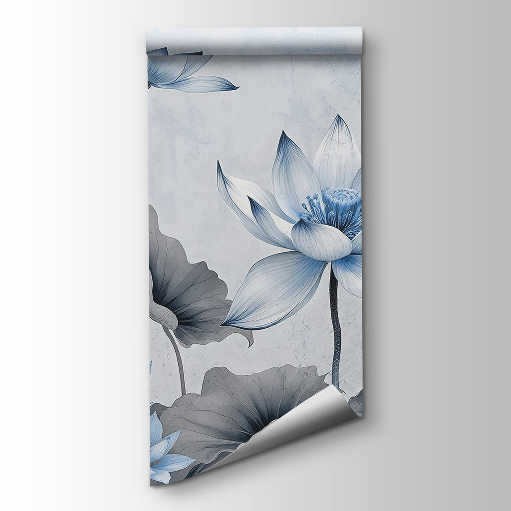 Lotus en traits fins — vue du produit