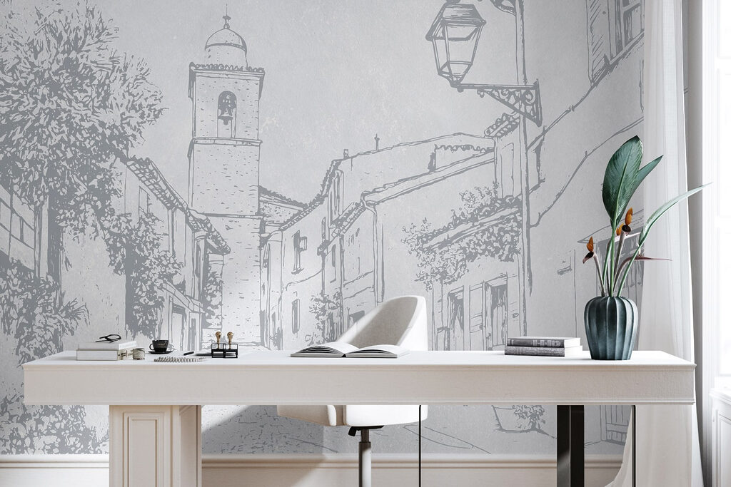 Ruelle au crayon — intérieur 4