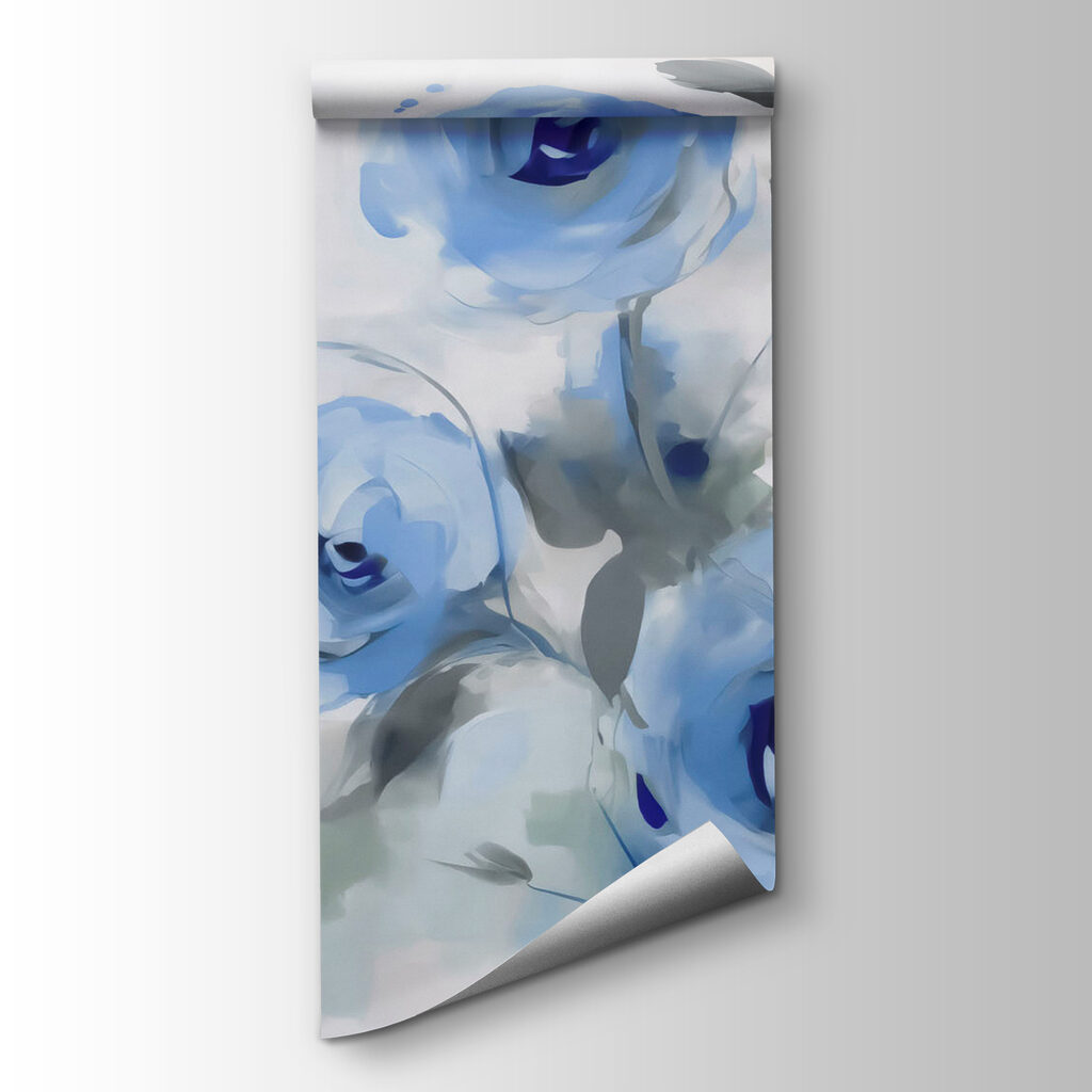 Branches aux fleurs bleues — vue du produit