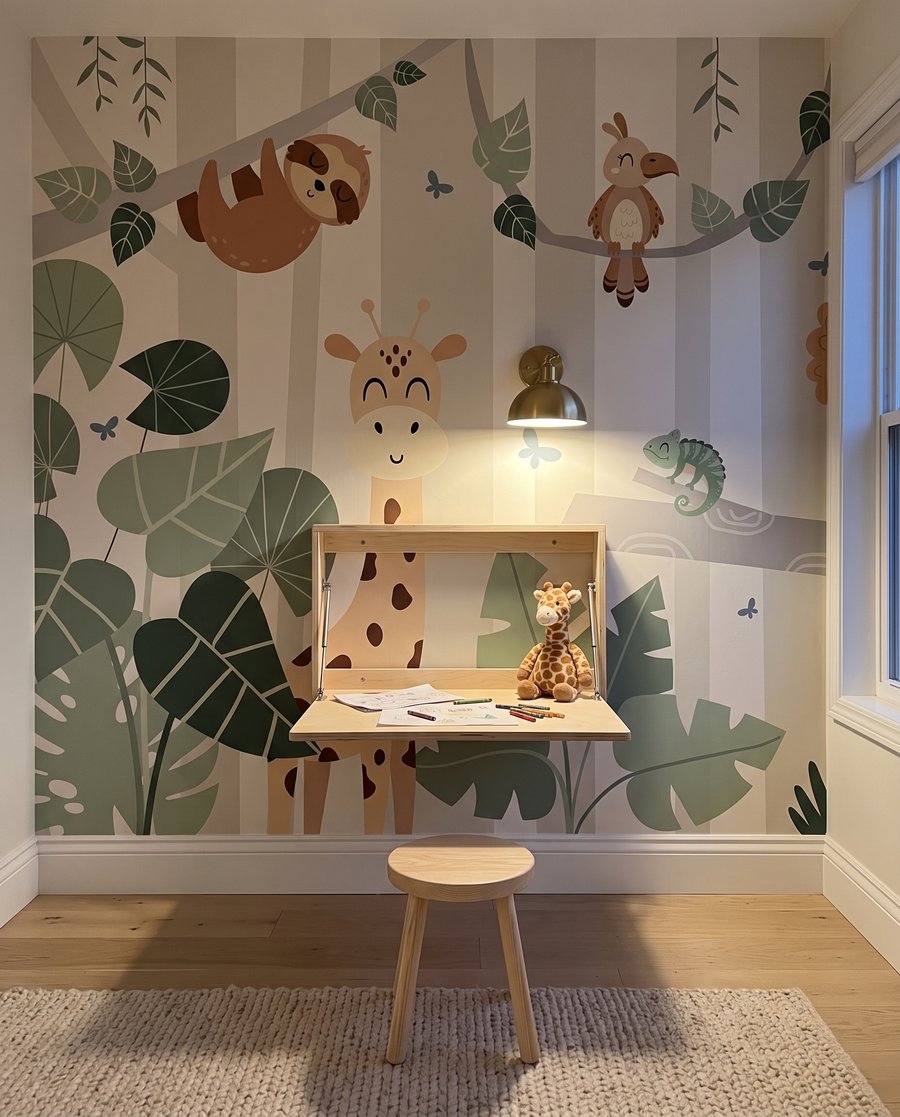 Sous les grandes feuilles — intérieur 6