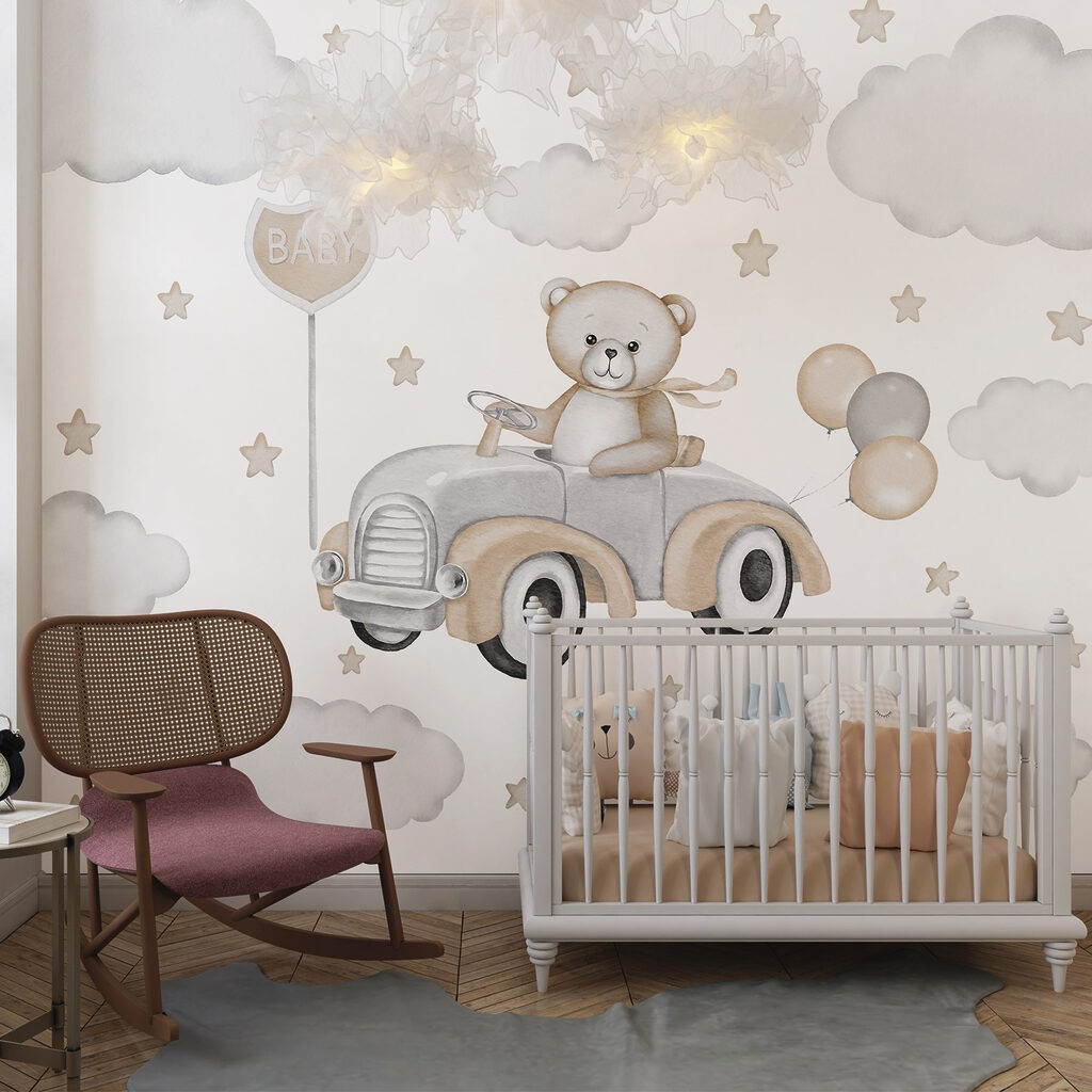 Ourson au volant — intérieur 2