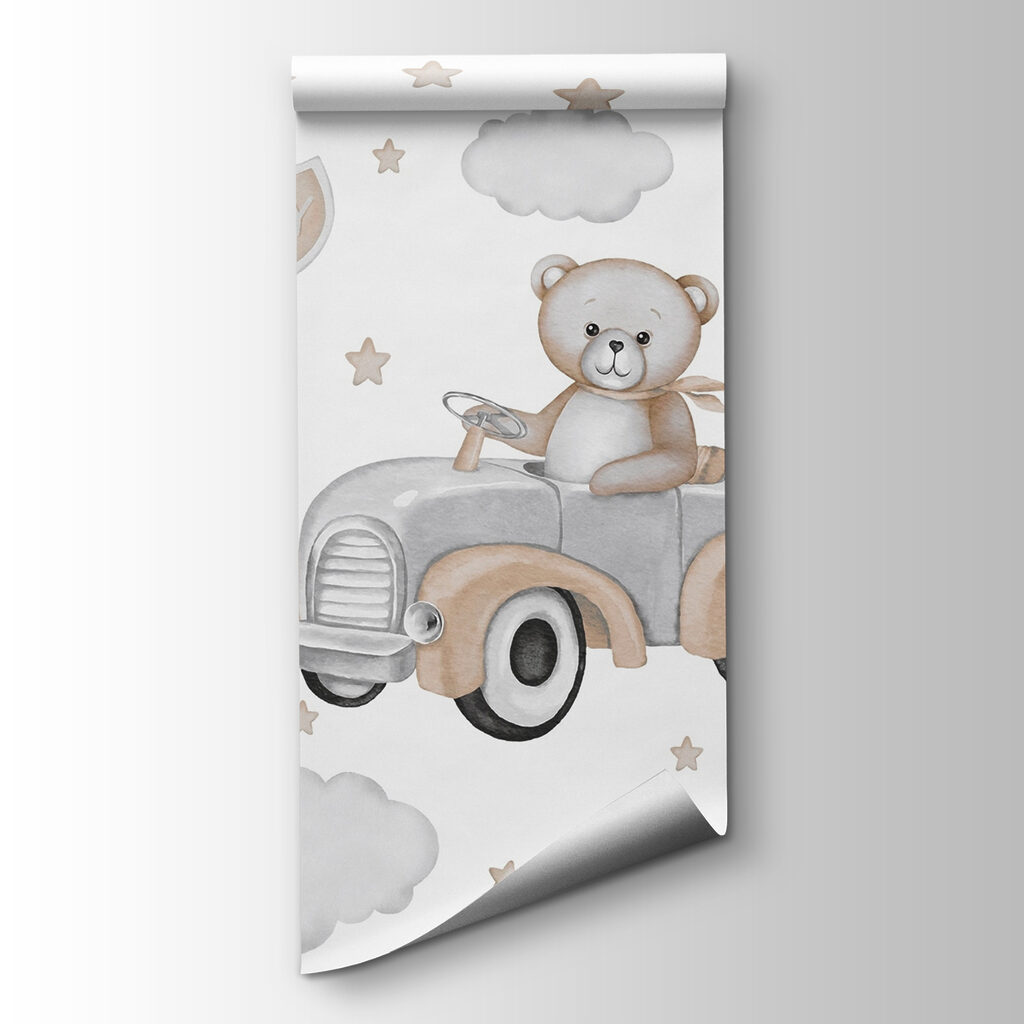 Ourson au volant — vue du produit