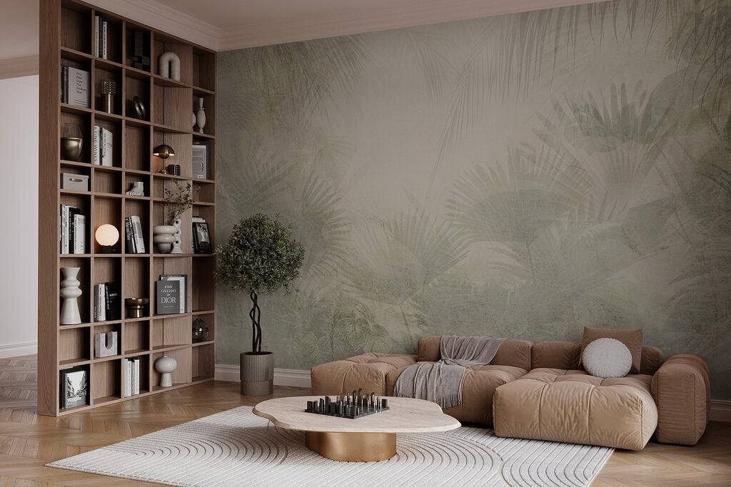 Palmeraie vaporeuse — intérieur 2