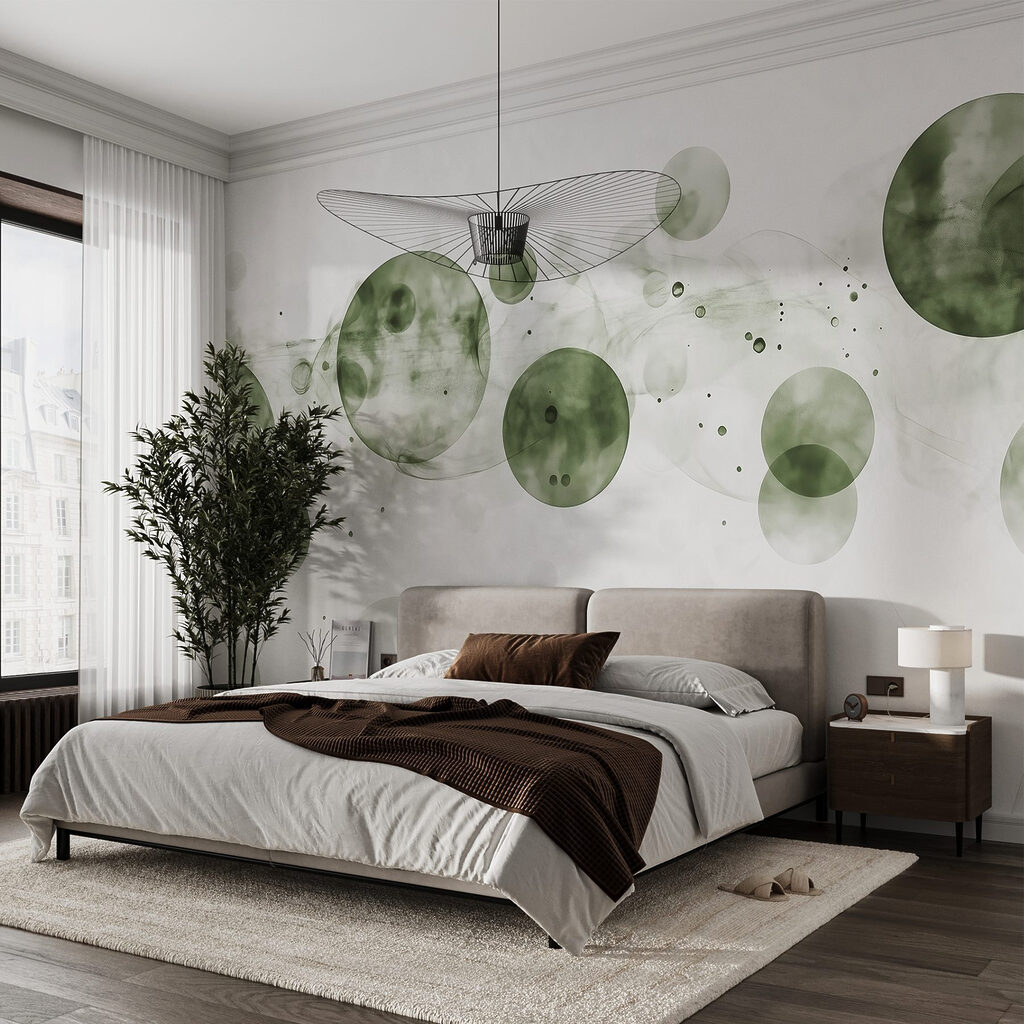 Cercles voilés de couleur — intérieur 2