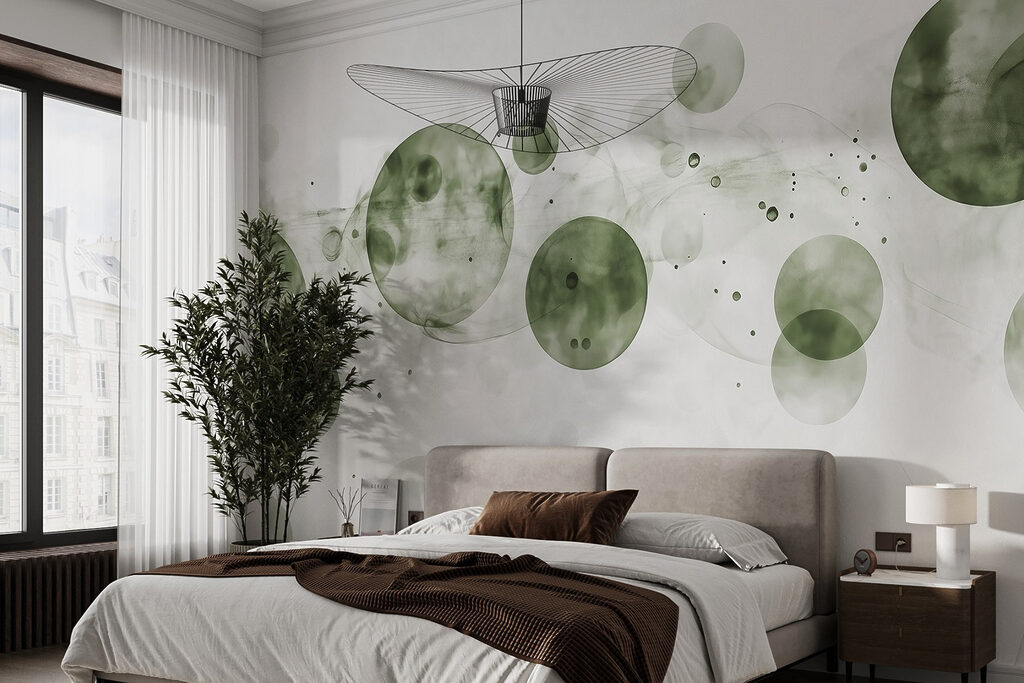 Cercles voilés de couleur — intérieur 3