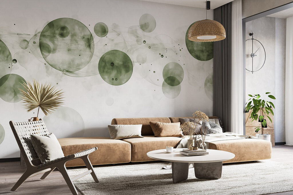 Cercles voilés de couleur — intérieur 4