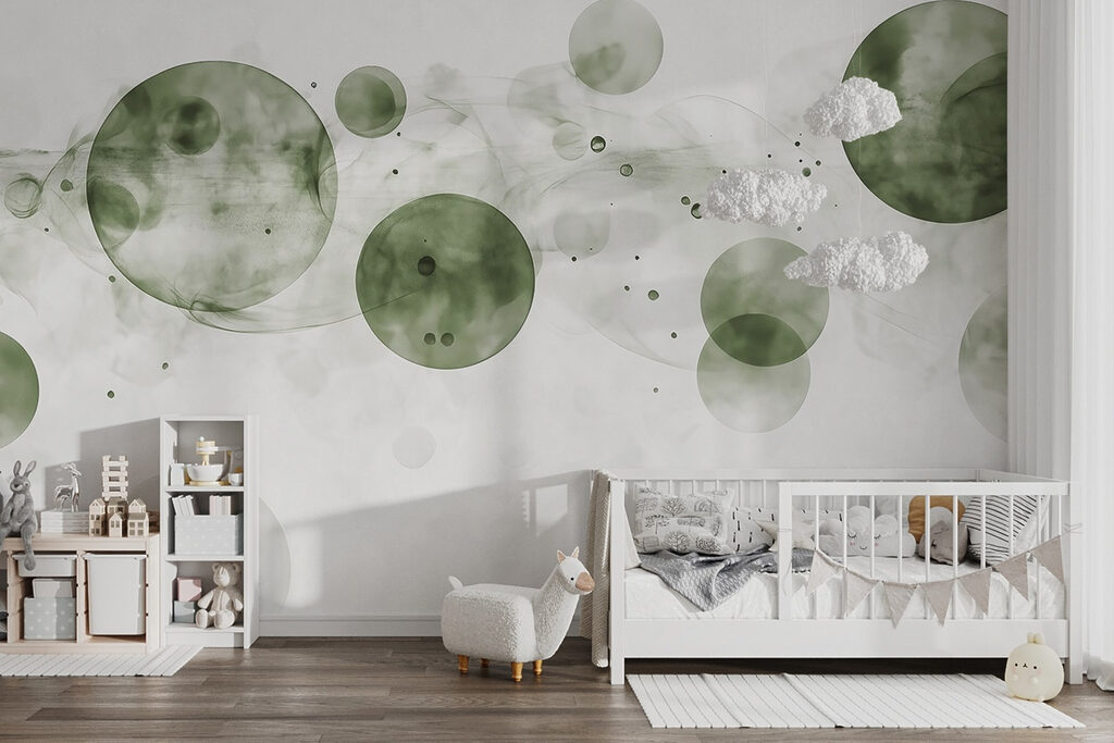 Cercles voilés de couleur — intérieur 5