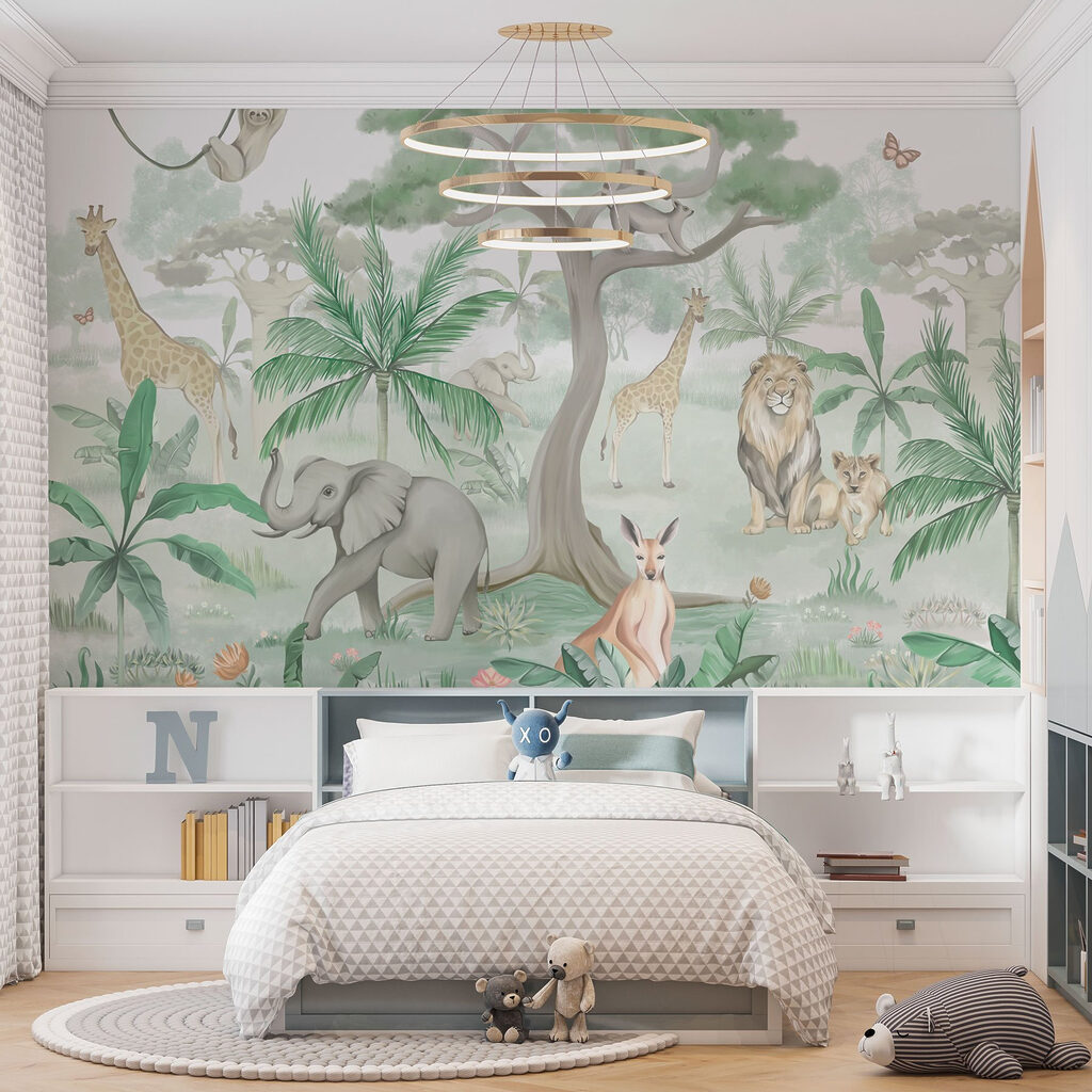 Animaux autour de l’arbre — intérieur 3