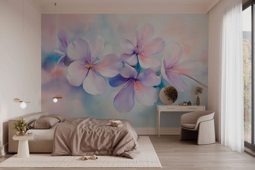 Rameau aquarellé — intérieur 2