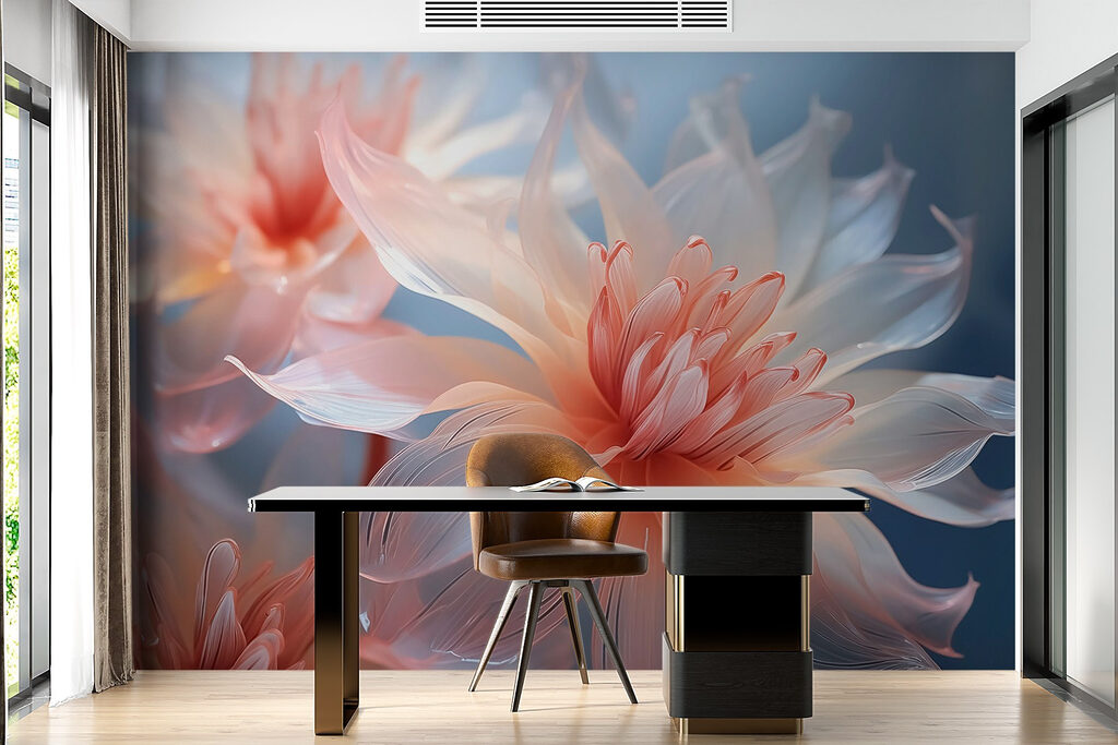 Fleurs aux pétales effilés — intérieur 2