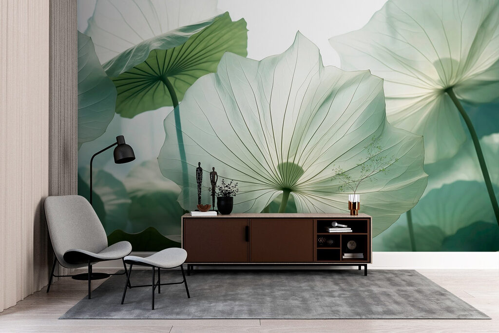 Feuilles en ombrelle — intérieur 2