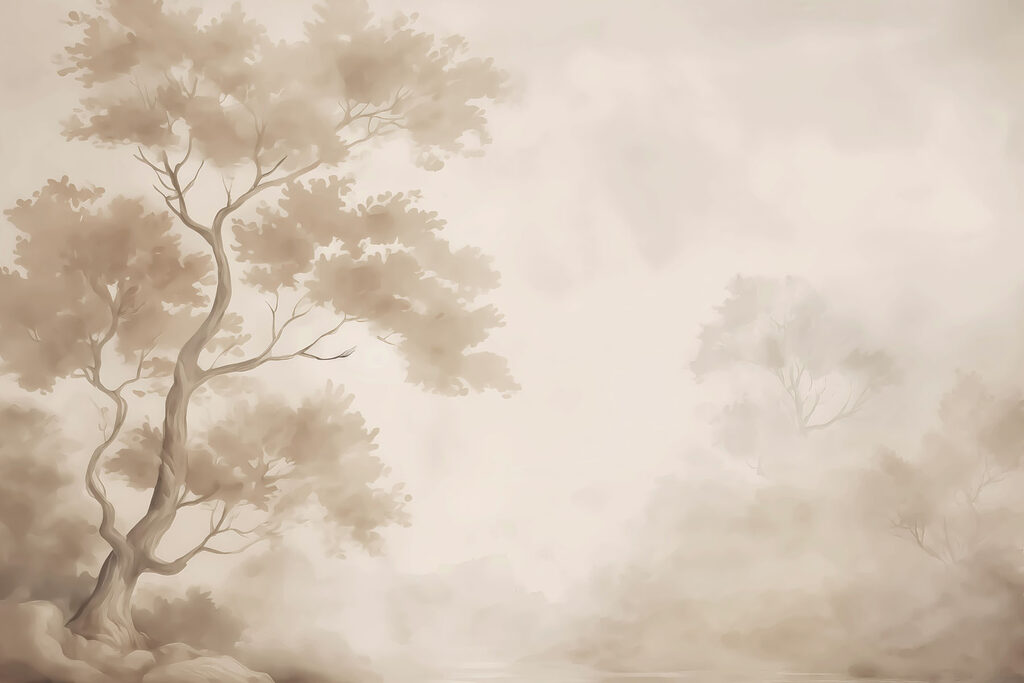 Arbres fantômes — motif complet