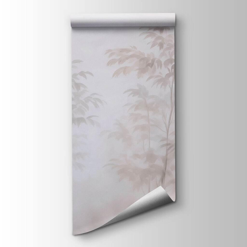 Arbres et brume colorée — vue du produit