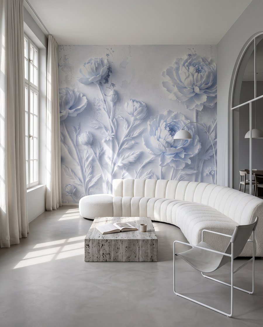 Fleurs superposées — intérieur 4