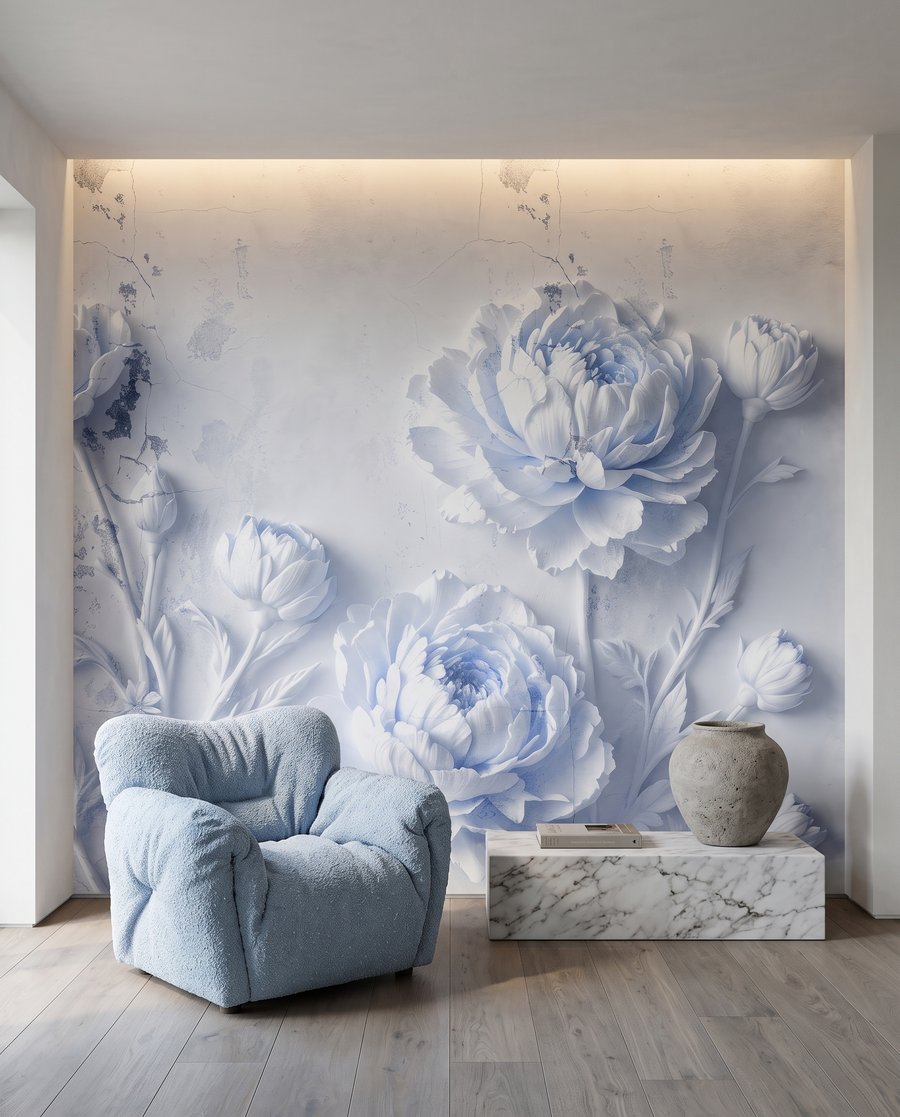 Fleurs superposées — intérieur 5