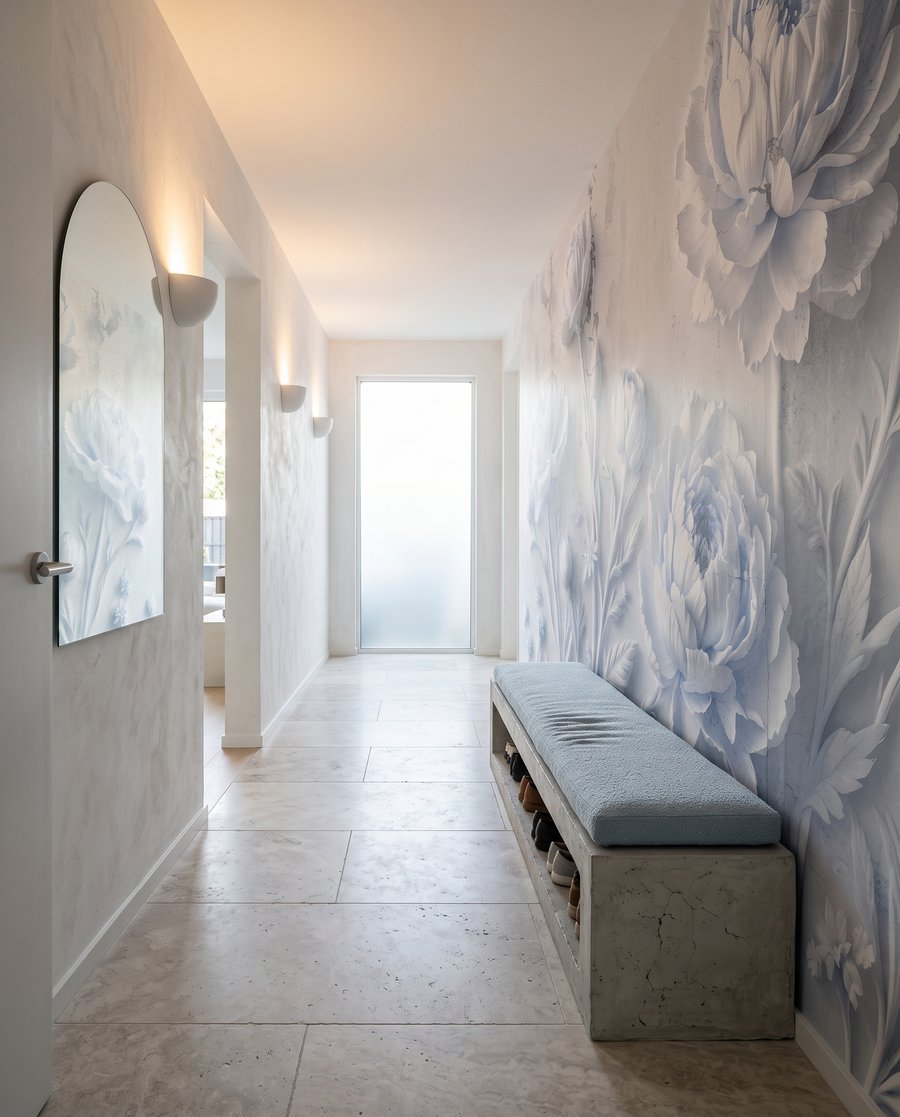 Fleurs superposées — intérieur 6