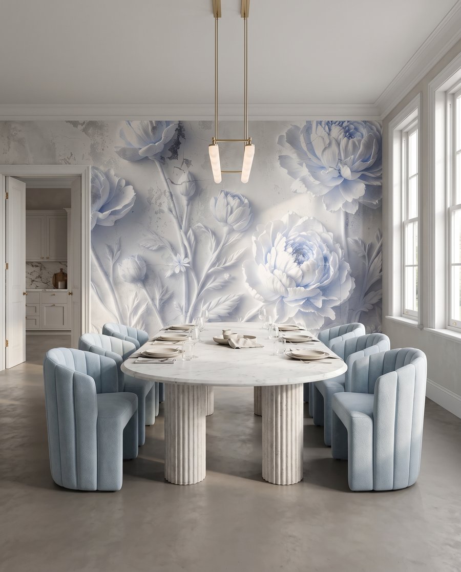 Fleurs superposées — intérieur 1