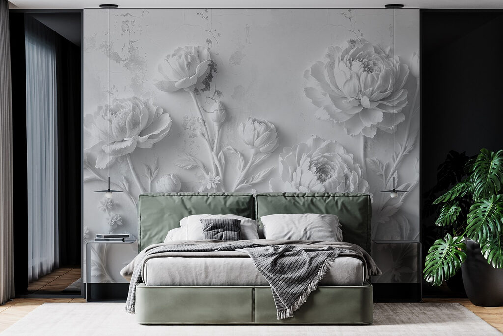 Fleurs superposées — intérieur 2
