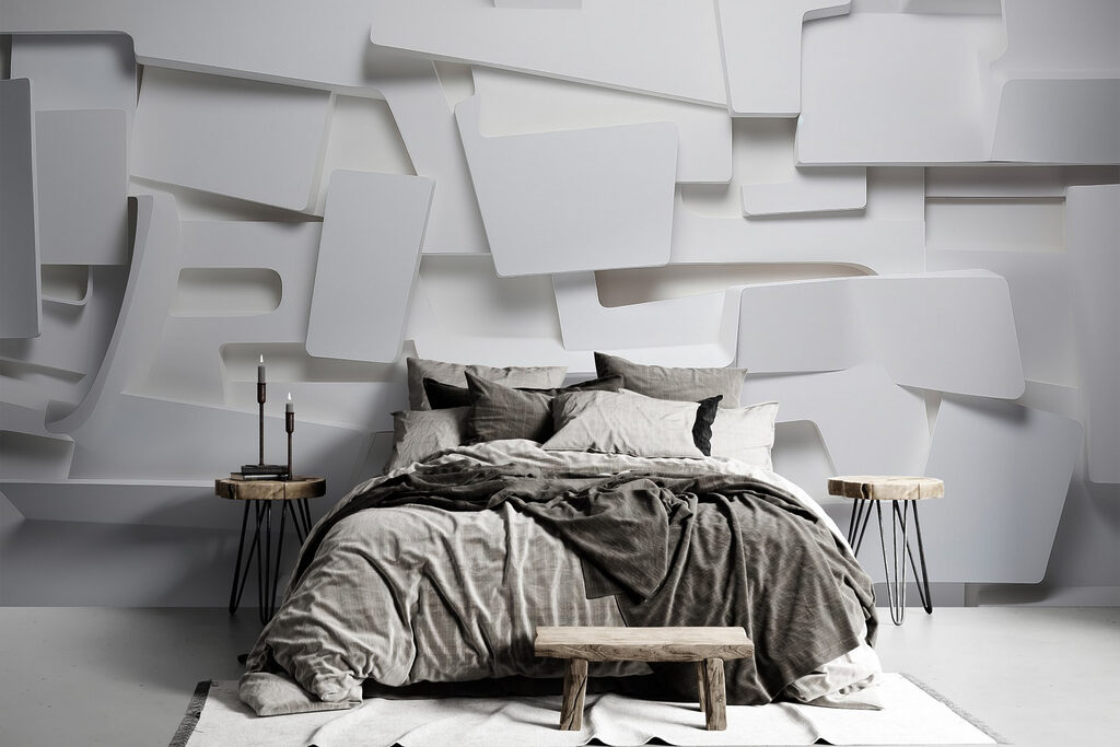 Blocs blancs décalés — intérieur 1