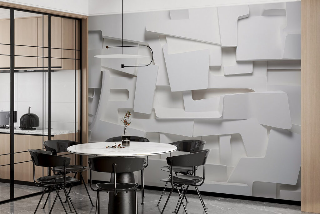 Blocs blancs décalés — intérieur 3