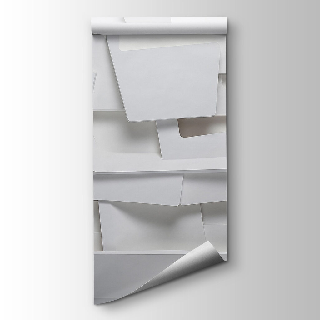 Blocs blancs décalés — vue du produit