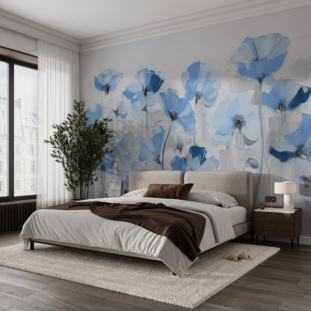 Corolles à larges touches — intérieur 1