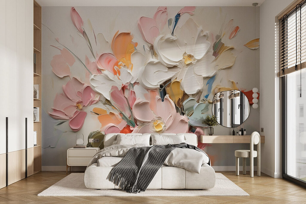 Bouquet en touches épaisses — intérieur 2