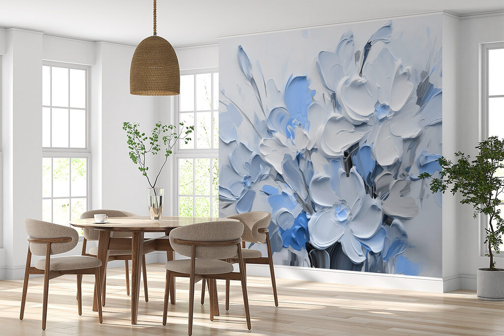 Bouquet en touches épaisses — intérieur 4