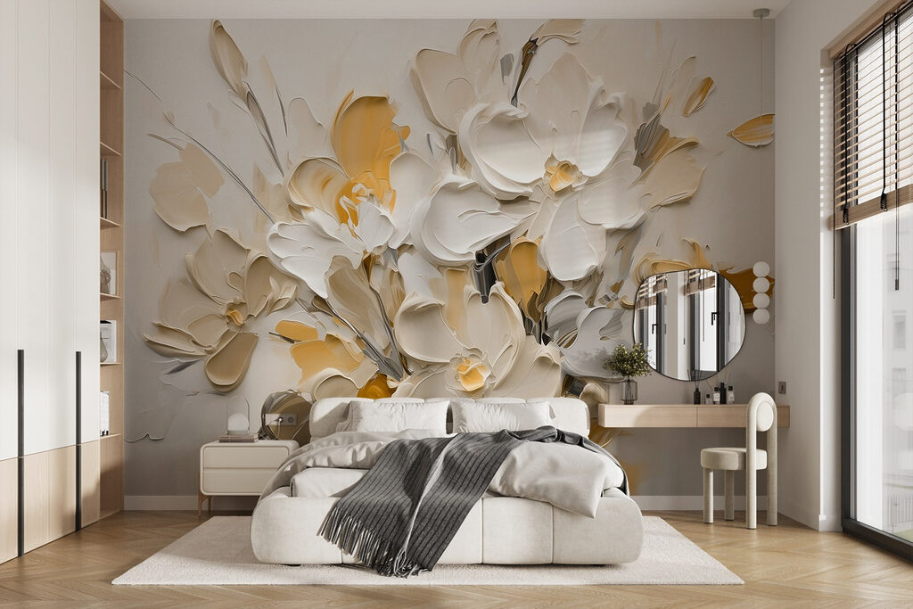 Bouquet en touches épaisses — intérieur 2