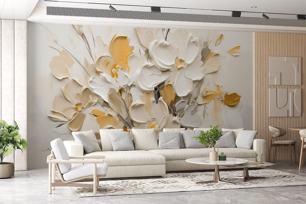 Bouquet en touches épaisses — intérieur 4