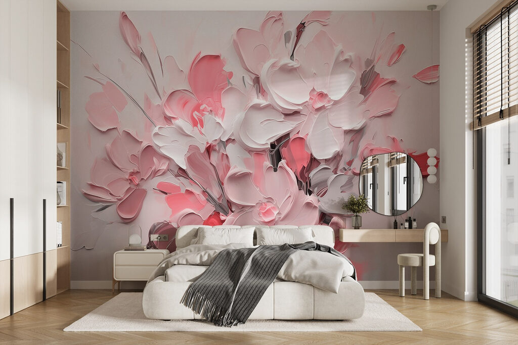 Bouquet en touches épaisses — intérieur 1