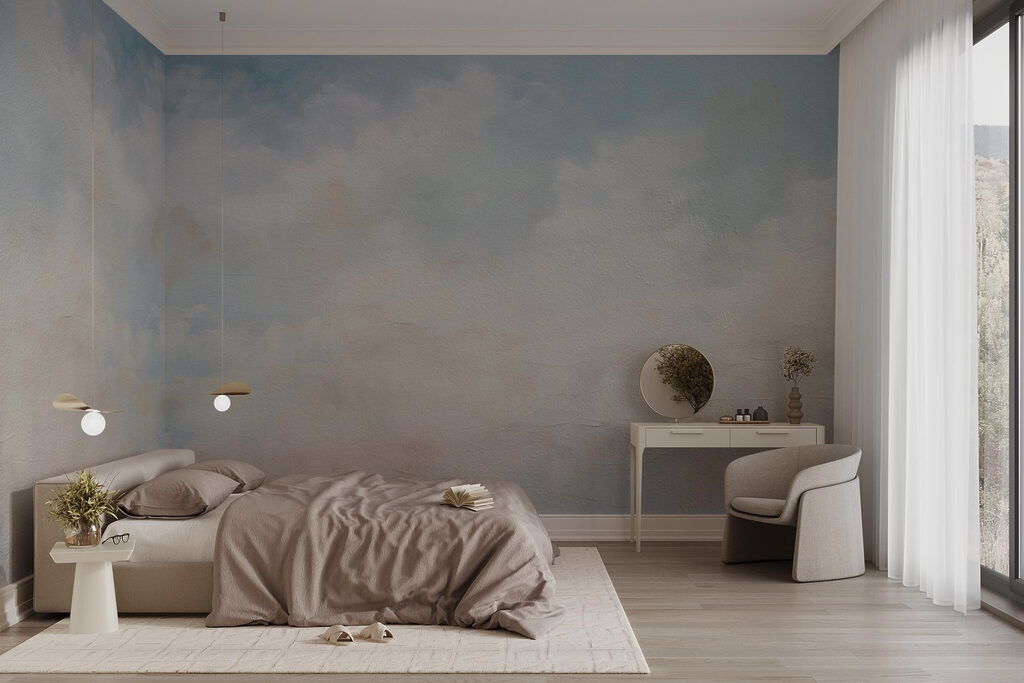 Ciel brumeux abstrait — intérieur 1