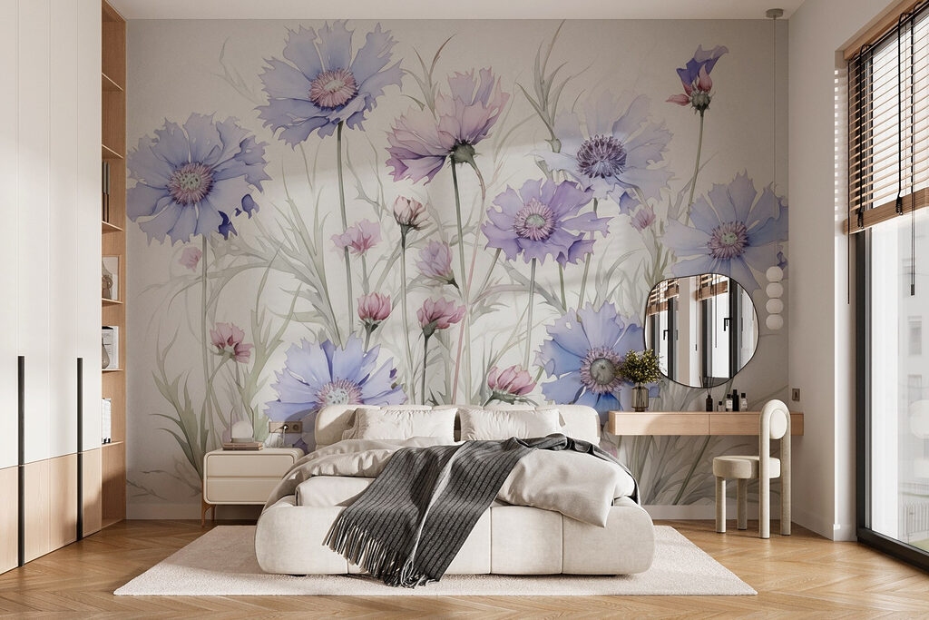 Fleurs sauvages et boutons — intérieur 1