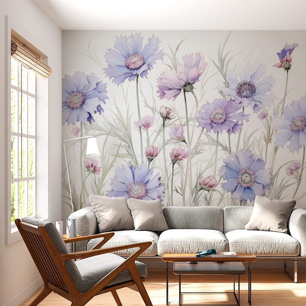 Fleurs sauvages et boutons — intérieur 2