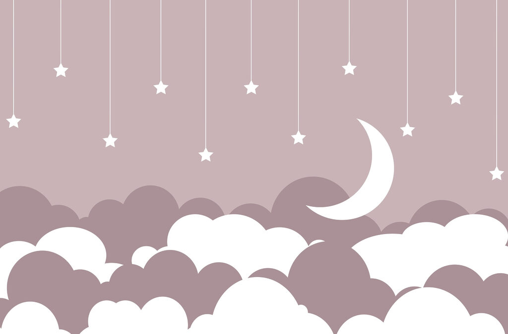 Étoiles suspendues — motif complet