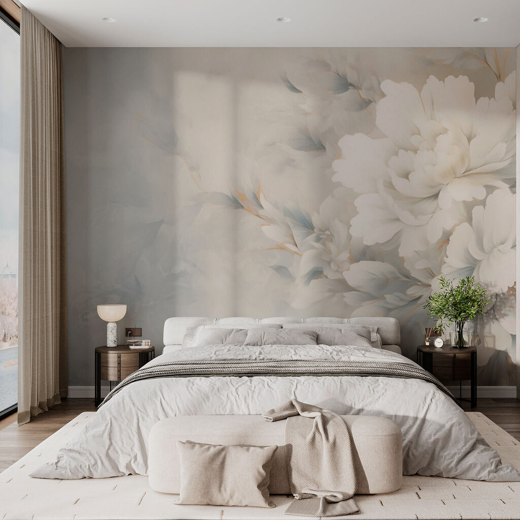 Brume et grandes fleurs — intérieur 2
