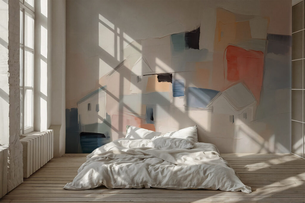 Maisons colorées — intérieur 1