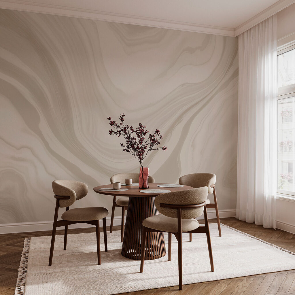 Veines claires ondulantes — intérieur 3