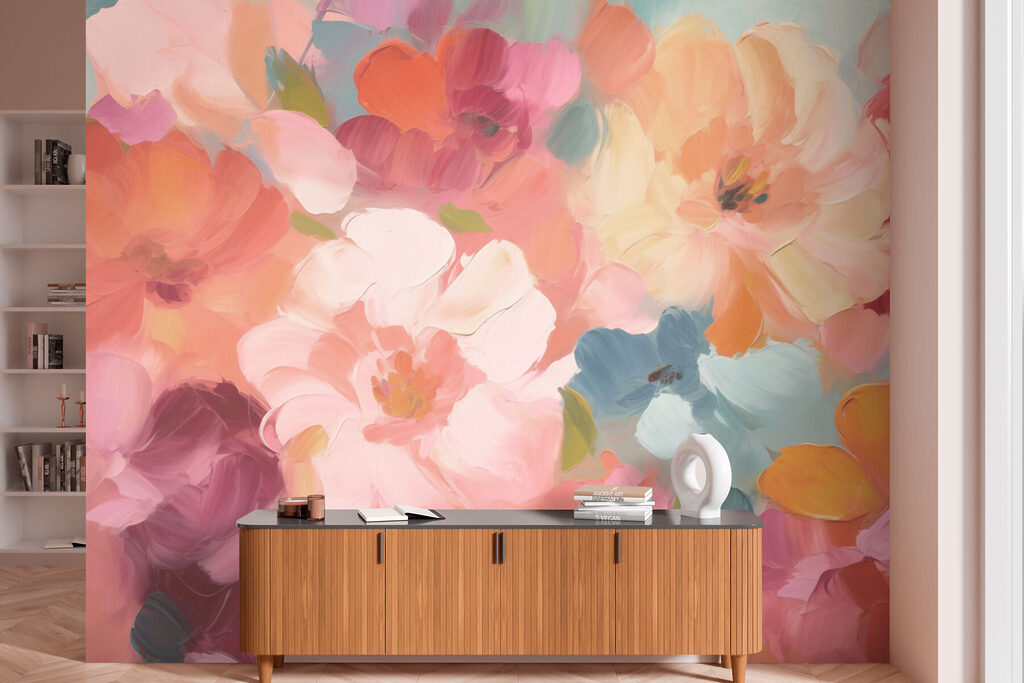 Grandes fleurs peintes — intérieur 1