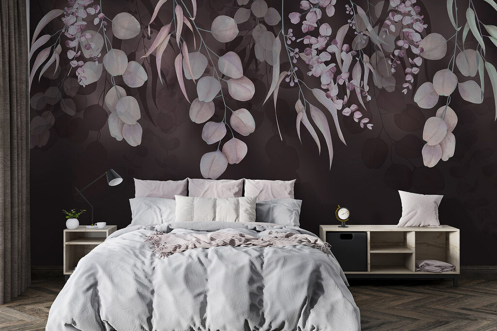 Grappes fleuries dans l’ombre dans un intérieur