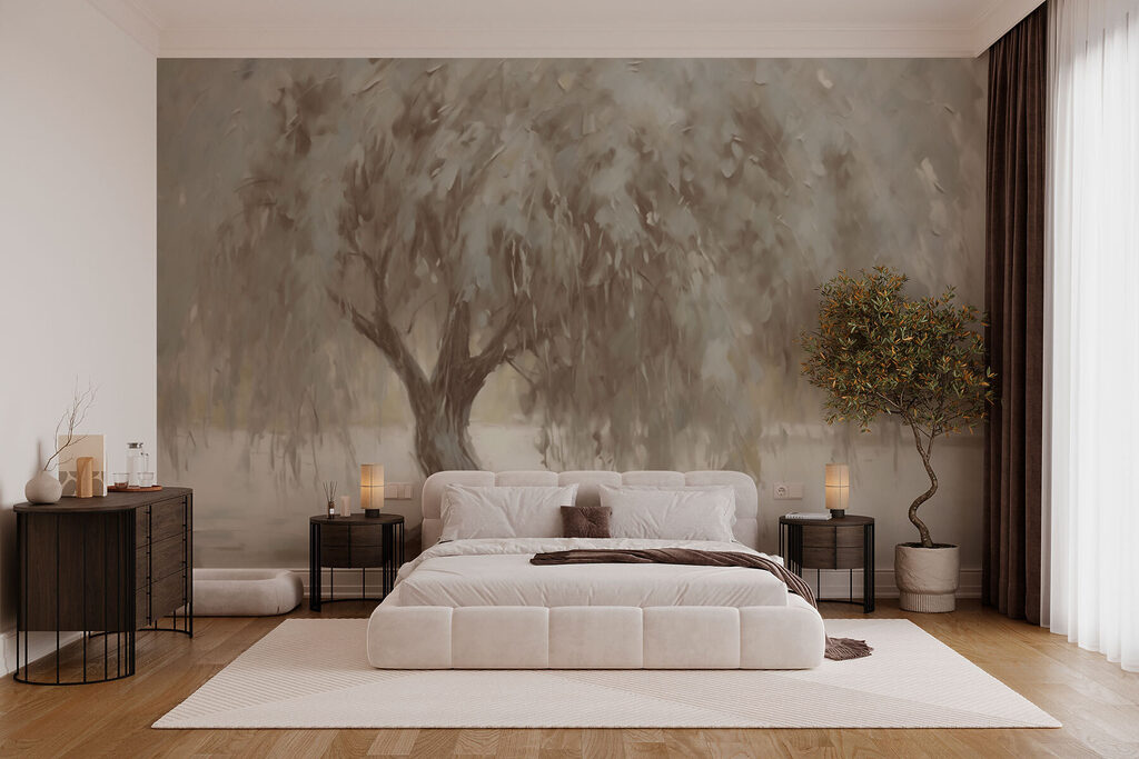 Saule et eau dormante — intérieur 1
