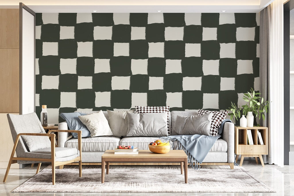Damier irrégulier — intérieur 2