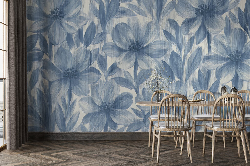 Fleurs aux feuilles translucides — intérieur 3