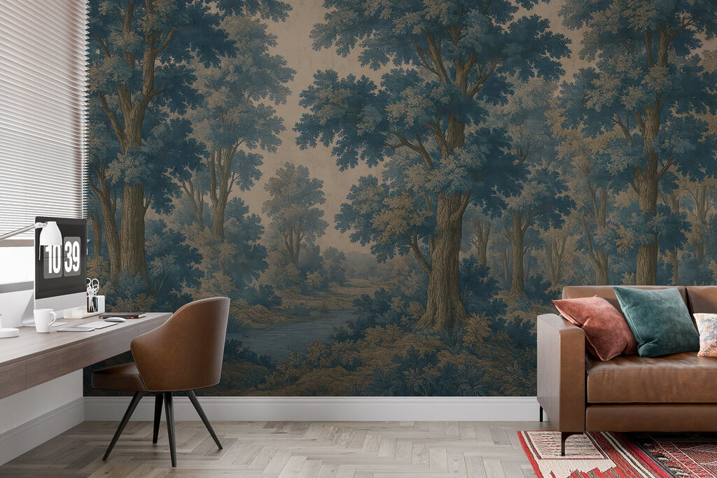 Sentier dans les bois — intérieur 2