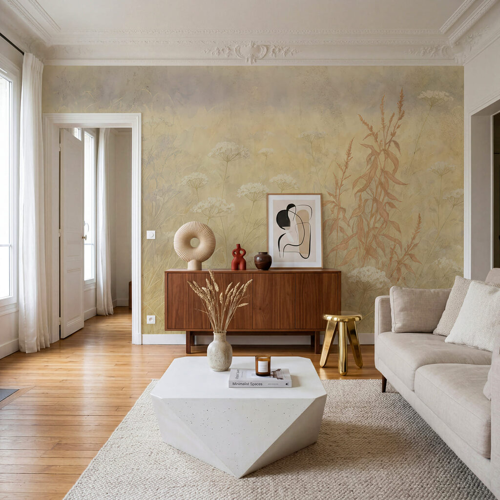 Prairie brumeuse — intérieur 1