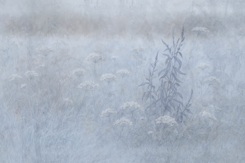 Prairie brumeuse — motif complet