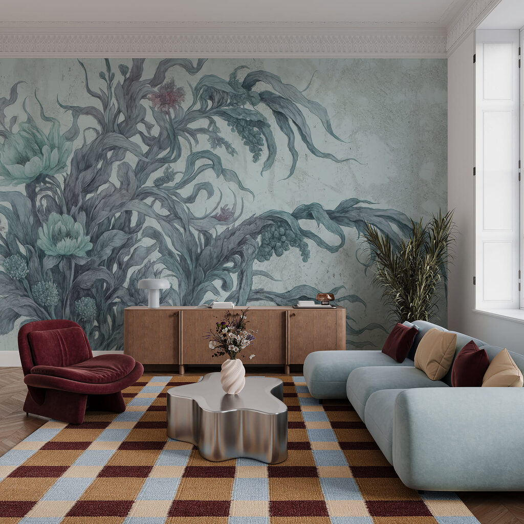 Feuillage gracieux dans un intérieur
