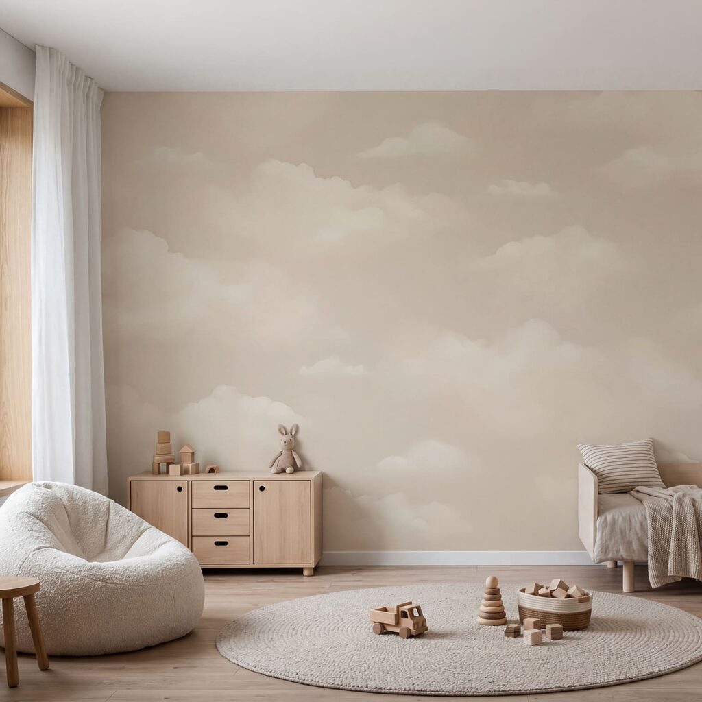 Petits nuages de passage dans un intérieur