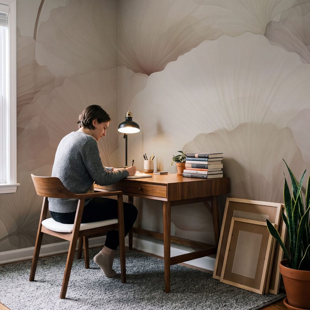 Pétales en éventail — intérieur 3