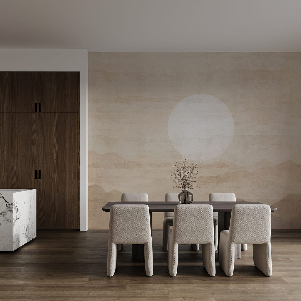 Soleil blanc des sables dans un intérieur